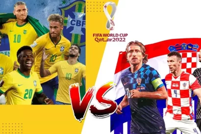 Thumbnail for fifa world cup 2022 এর কোয়ার্টার ফাইনালে ব্রাজিল বনাম ক্রোয়েশিয়া