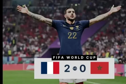 Thumbnail for france vs morocco ম্যাচে দুর্দান্ত দুই গোলে ফ্রান্স এর জয়