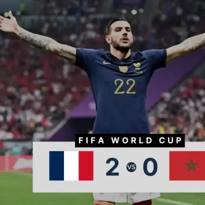 france vs morocco ম্যাচে দুর্দান্ত দুই গোলে ফ্রান্স এর জয়